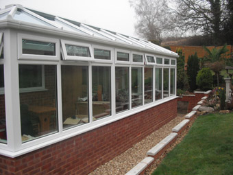 Sidmouth Conservatory Installation